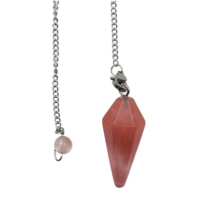 Cherry Quartz Pendulum